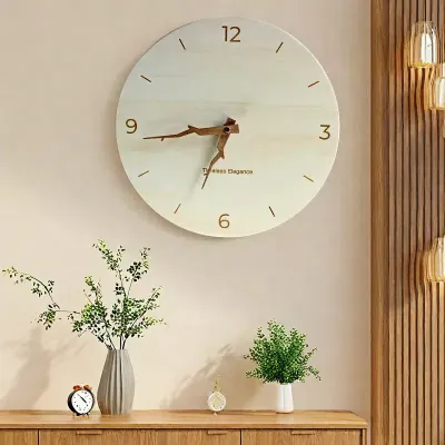 Classic Wood Wall Clock 